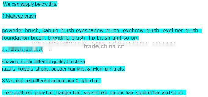 Wholesale professional folding makeup bag 18 piece brush set