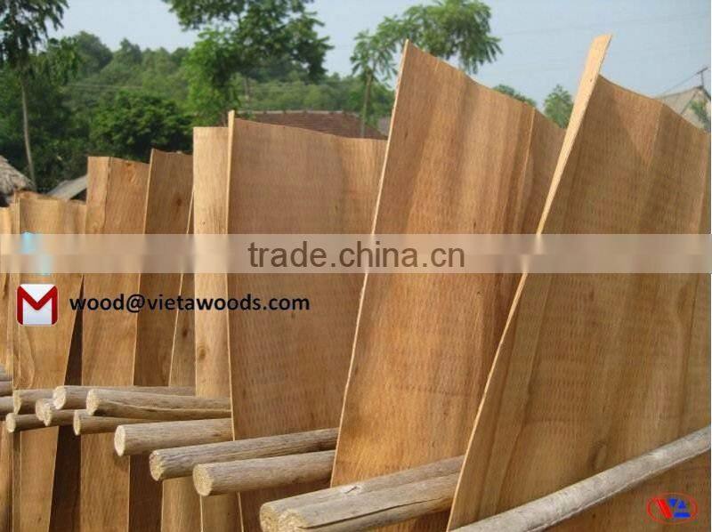 Eucalyptus joint Core Veneer for making Plywood from Vietnam