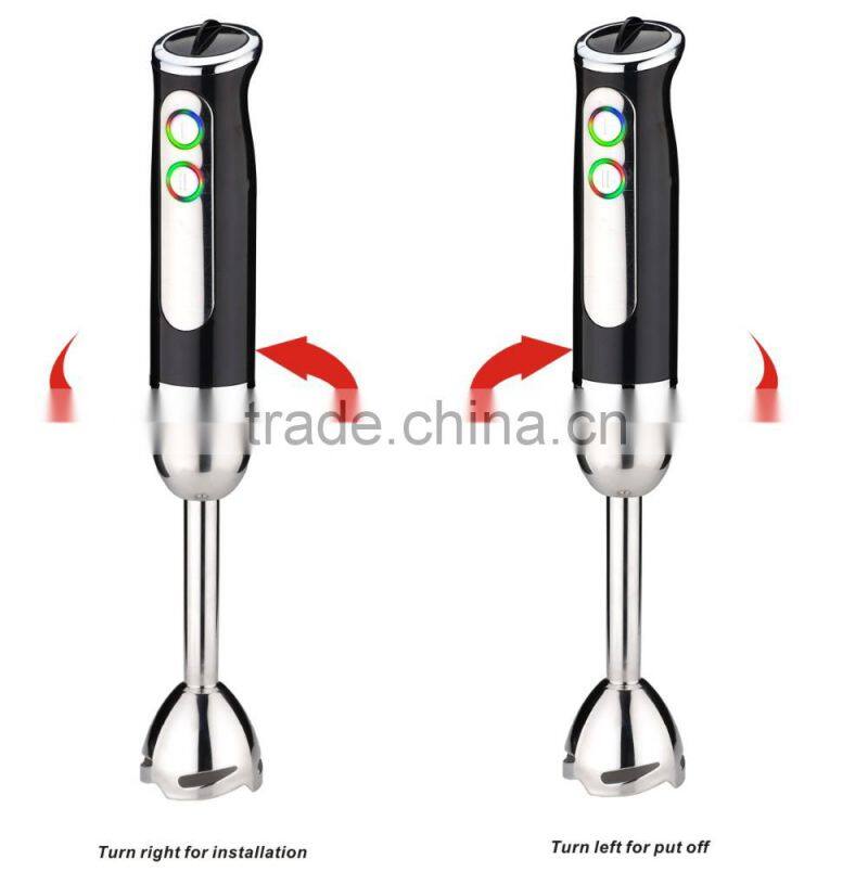 colorful LED light smoothie blender best food processor