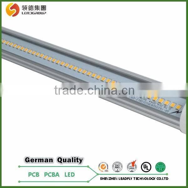 Low price 1m aluminum pcb board 144 leds/m linear rigid 2835 led bar light strip 2835 smd 12v 24v adhesive