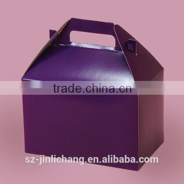 pretty small colorful printed paper packing box wholesale