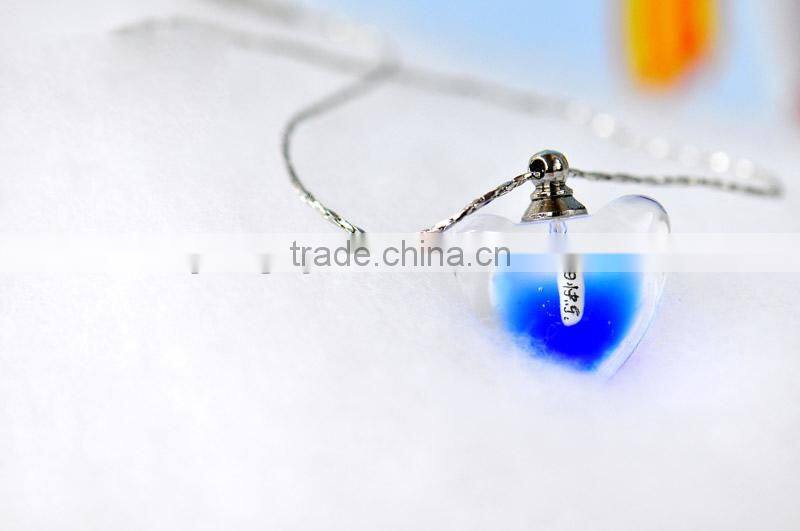 2015 newest different shapes rainbow crystal Jewelry pendant necklace