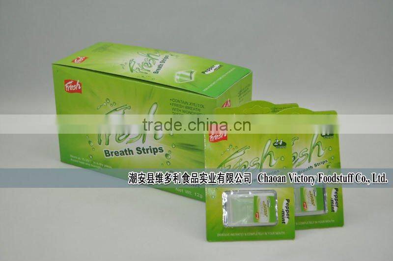 VFS-001 0.8g Fresh Breath Strips