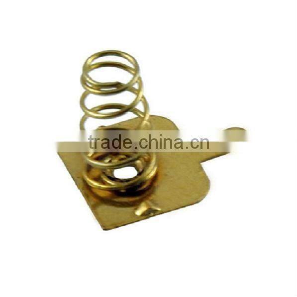 brass battery spring