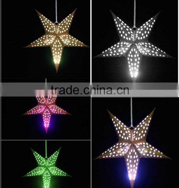 Halloween decoration round led paper lantern custom Chinese paper lantern