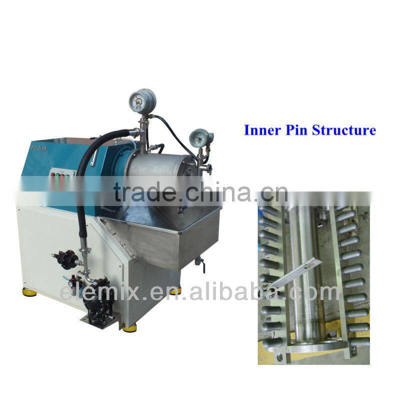High quality horizontal chemical grinder mill for ink