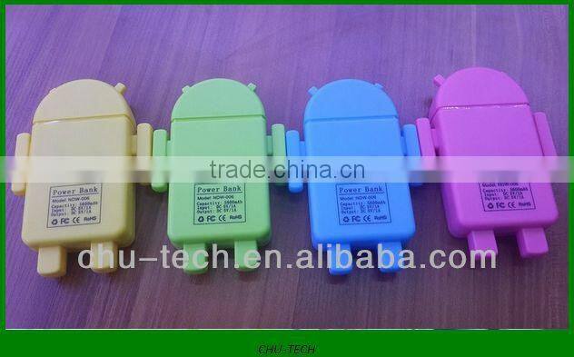 The Android Style 5600mAh Universal External Battery Pack Power Bank