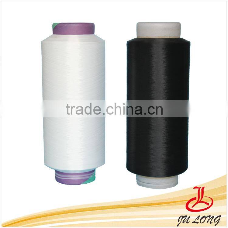 China supplier textile 150D/36F polyester yarn steps in table skirting