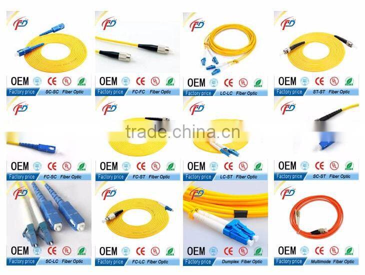 1 2 4 cores FTTH outdoor FRP LSZH sheath self-supporting finished drop cable
