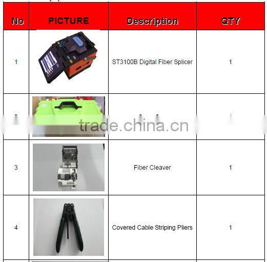ST3100B Fusion Splicer/splicer machine/fusion machine