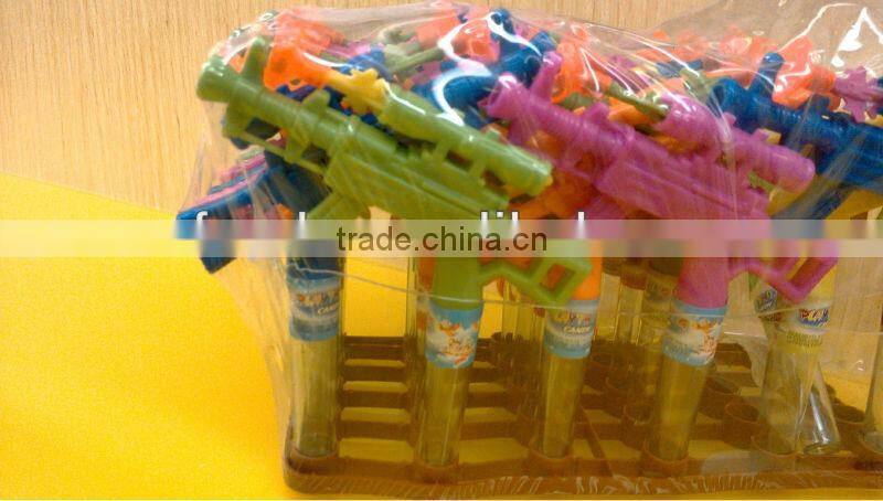2015 New Product Whistle Gun Toy Candy
