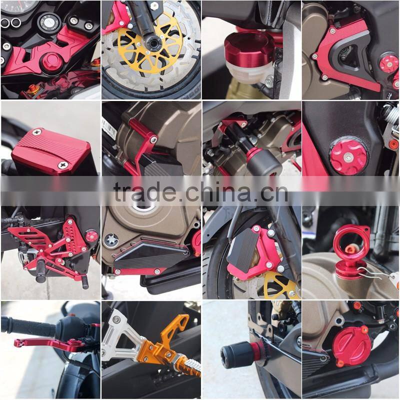 Motorcycle adjustable brake long straight lever for Bajaj pulsar