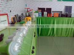 Solar LED lantern with hand string