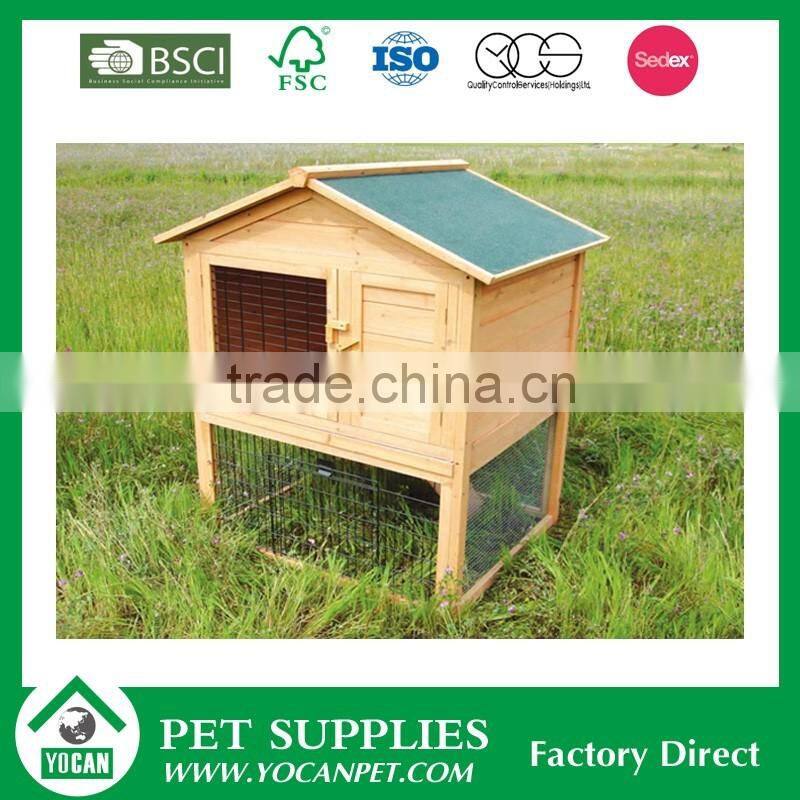 outdoor/indoorrabbit hutch designs china