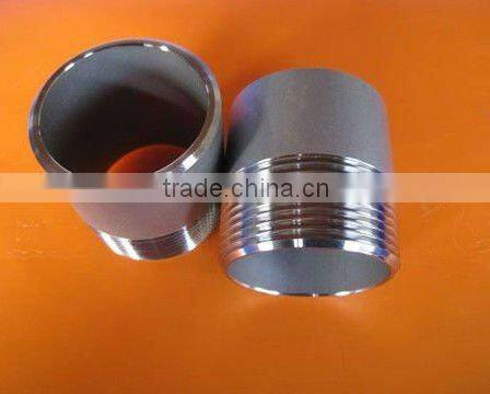 Black and galvanized steel pipe nipples