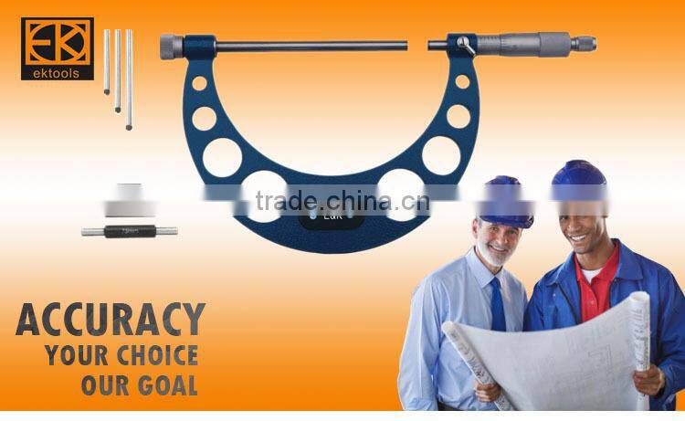 outside micrometer with adjustable anvil