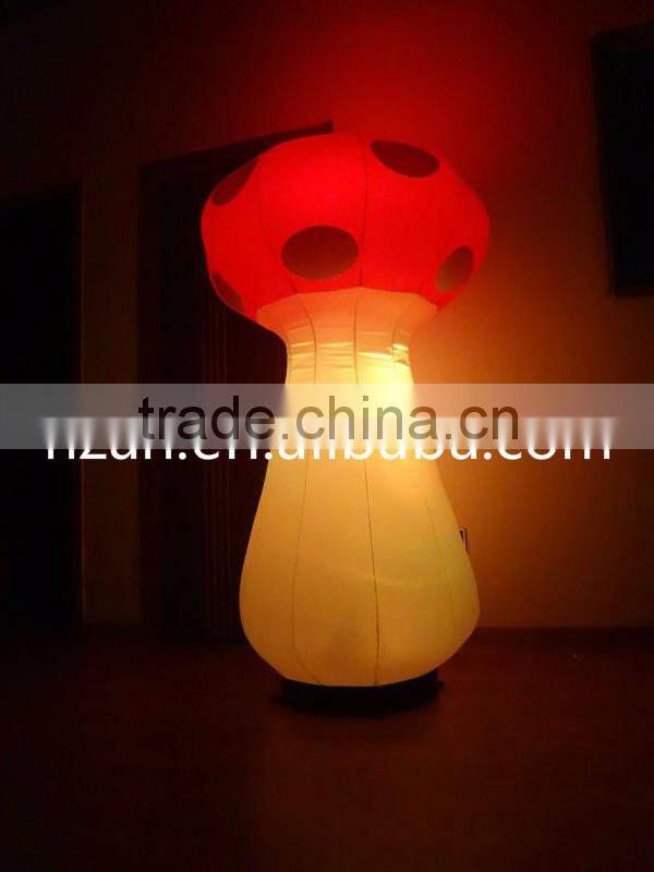 Standing Inflatable Mushroom with LED Light