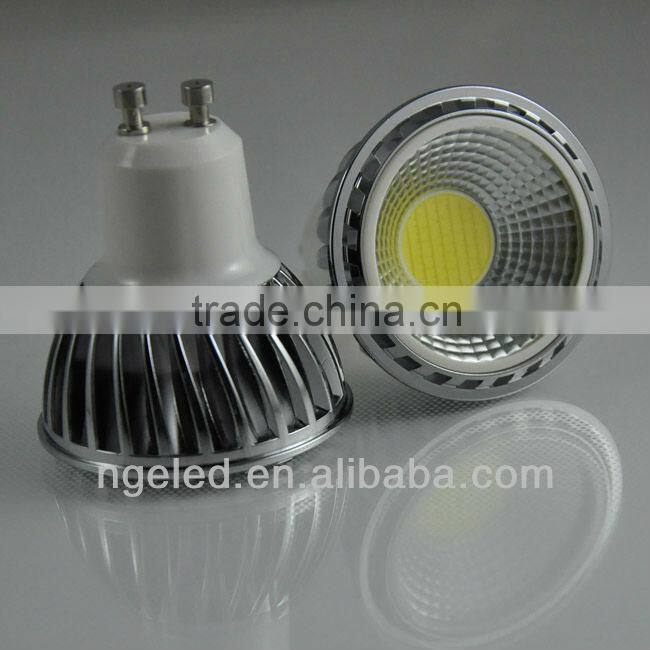 High lumen super driver CRI>80 5w gu10 cob led spotlight