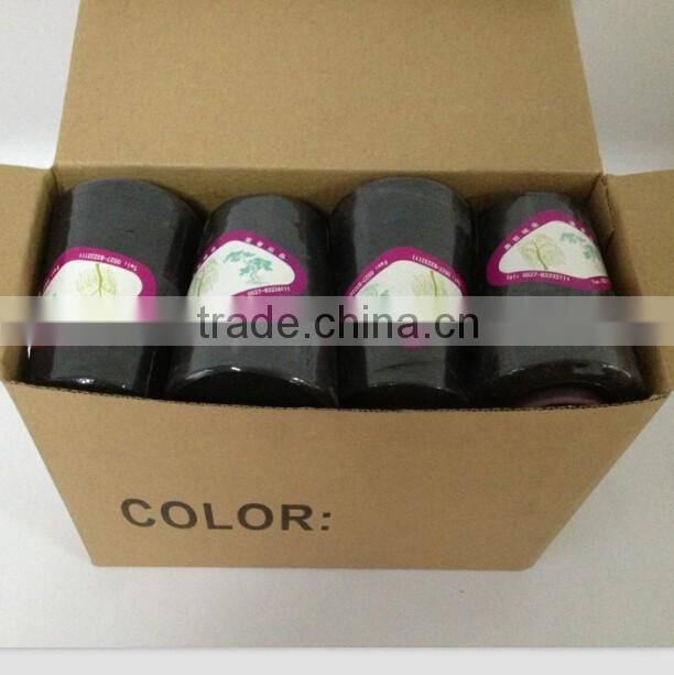 40S/2 dyed spun polyester Sewing Thread 3000Y