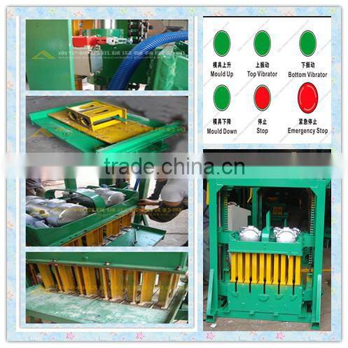 SHENTA QTJ4-60 high efficient portable block making machine