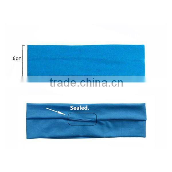 Fashion Elastic Girls Custom Yoga Headband