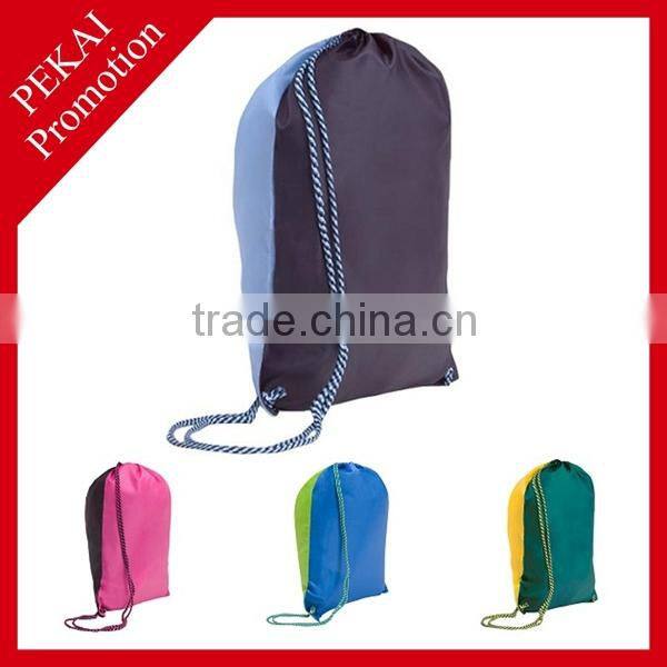 Newly Cheapest Best Selling Nylon Polyester Drawstring Bag For Christmas Gifts With Logo