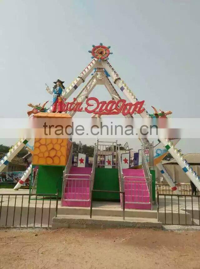 outdoor playground pirate ship rides with trailer for sale