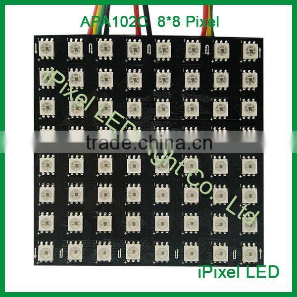 08*08 Flexible LED Panel Addressable APA102 LED