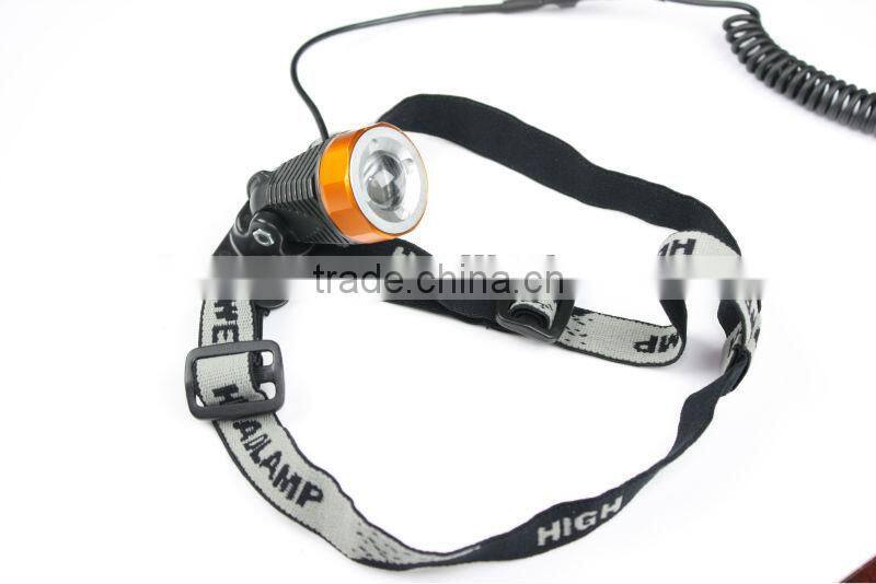 2013 Trustfire Portable 3868 -H6 led headlight CREE XMLT6 400lm rechargeable led headlight from China original factory