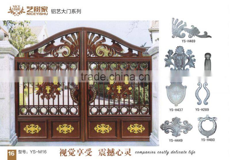Alibaba China Wholesaler aluminium fence gate