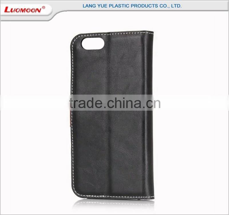 business mobile phone leather case for iphone 5 6 7 s plus