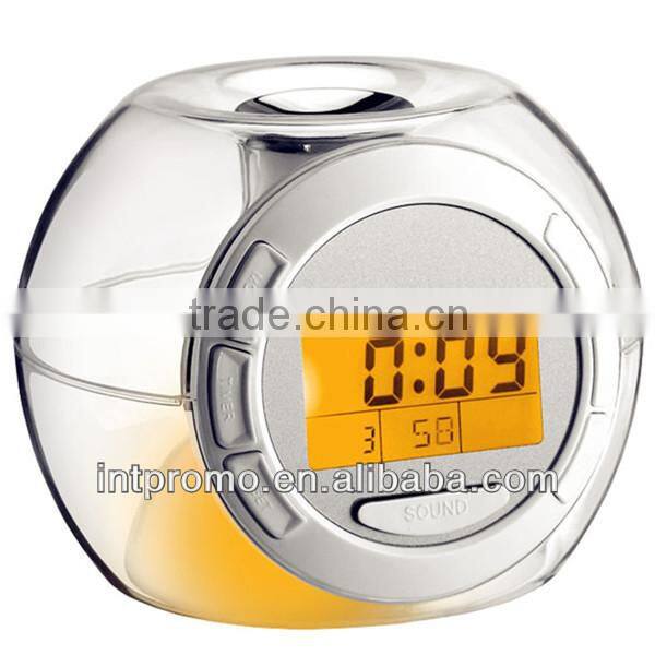 Natural Sound Calendar led projection clock