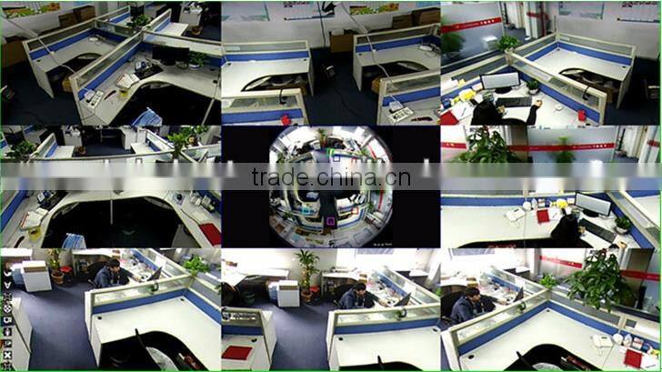 LS VISION surveillance waterproof 360 degree fisheye ip camera