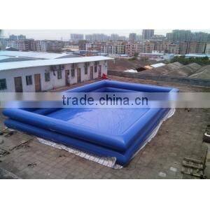 Indoor / Ourdoor Funny Baby Inflatable Swimming Pools 0.6mm - 0.9mm PVC Tarpaulin