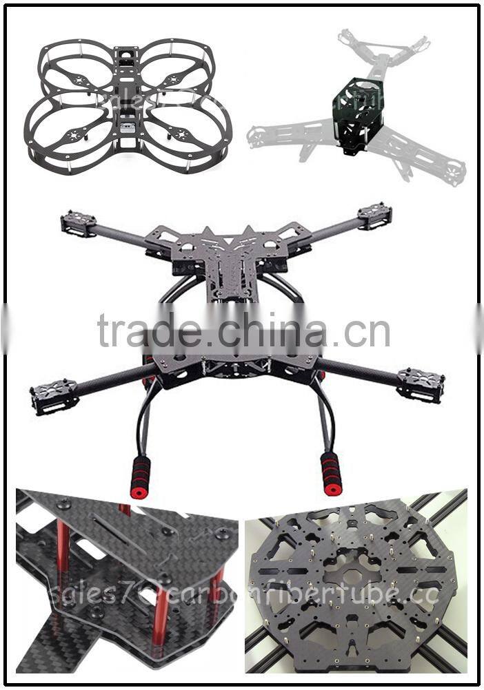 CNC custom-made carbon fiber plate matt finish