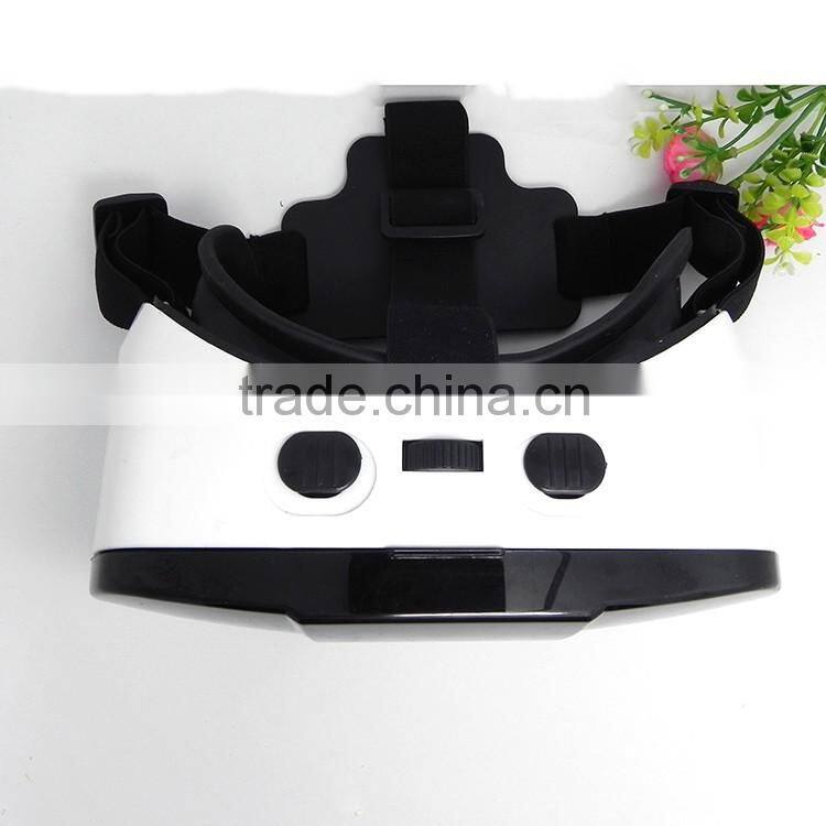 Head Mount Plastic Vr Box 3d Glasses Virtual Reality Glasses For Google Cardboard 3d Moive Glasses For 3.5-6.0 Inch Mobile Phone