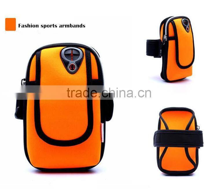 New arrival wholesale smart waterproof phone fashion sport arm bag