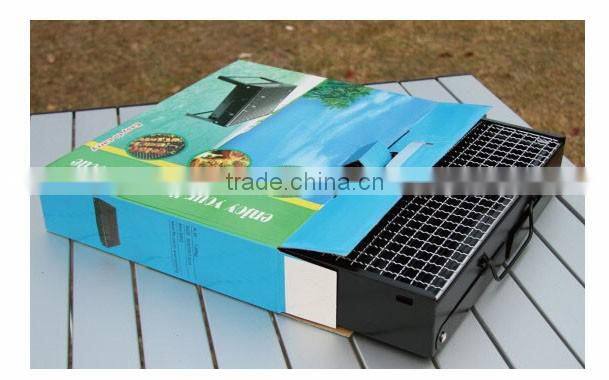 Portable Outdoor Picnic Charcoal Barbecue Grill Set