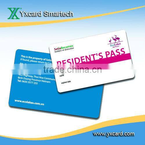 RFID smart chip card