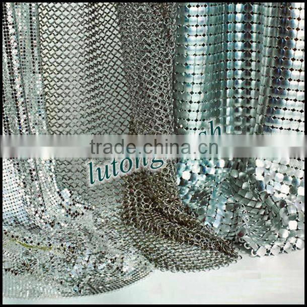 Anping Lutong mesh Ornamental Metal Fabrications for fabric curtain drapery