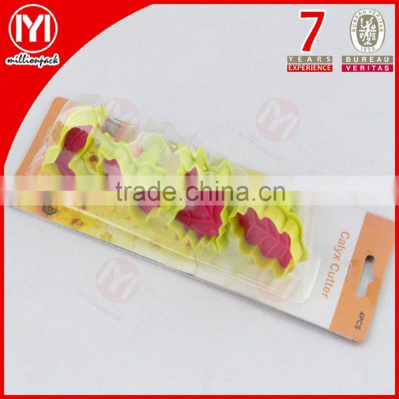 4pcs Various leaf shape Plastic Cookie moulds/Cutter