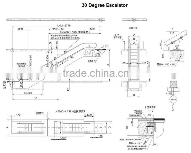 Good Quality Long Service Life Save Purchase Escalator Cost Use For Home Escalator or Escalator Residential