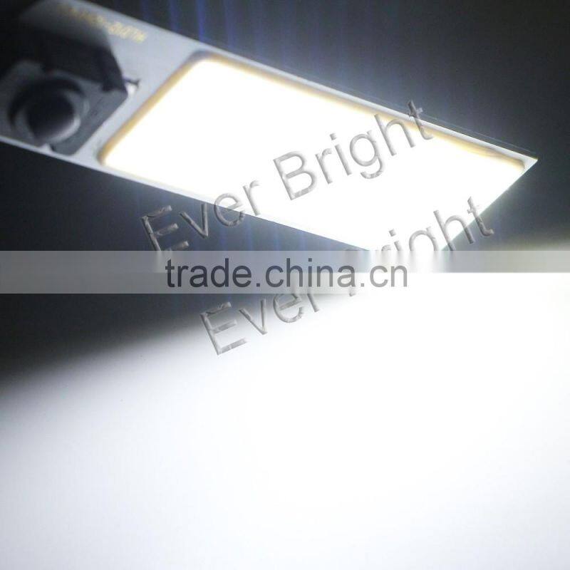 Magnet base 5m wire 48smd cob led light with switch led 12v camping light