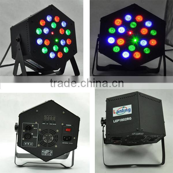 Indoor LED Par+RG Gobos Twinkling Laser disco lighting