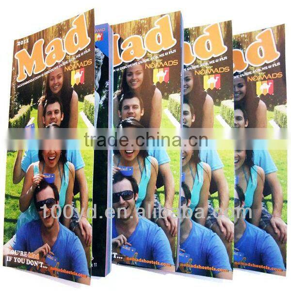 OEM Tri Fold Brochure Printing promotion booklet design