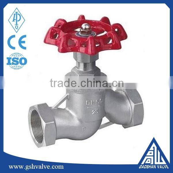 DIN Standard Stainless steel internal thread globe valve