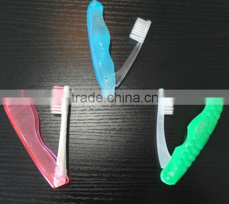 Good Quality Wholesale Travel Disposable Foldable Hotel Toothbrush