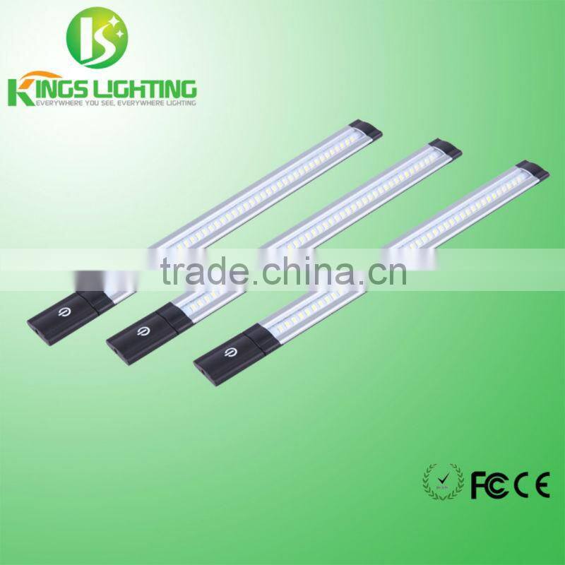 1000mm 11w Aluminium sensor super slim LED cabinet lighting