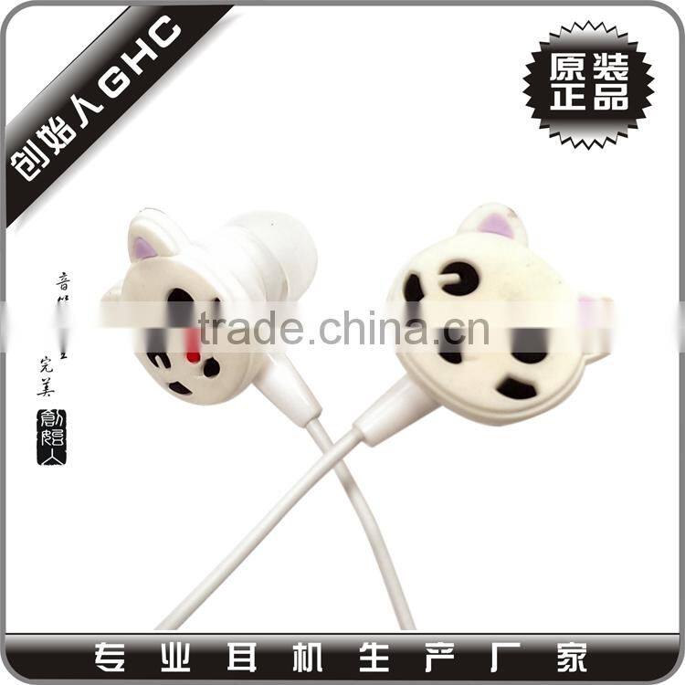 best seller cartoon earphone for promotinal gifts