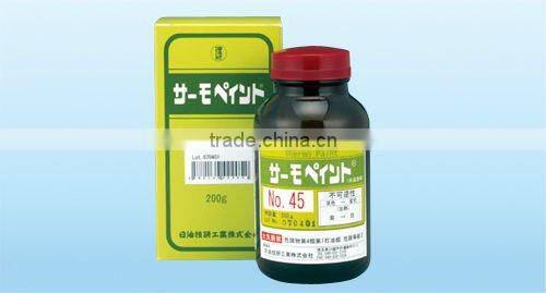 Color change pigment thermochromic paint/From 50 to 450 deg.C/Irreversible/Made in Japan